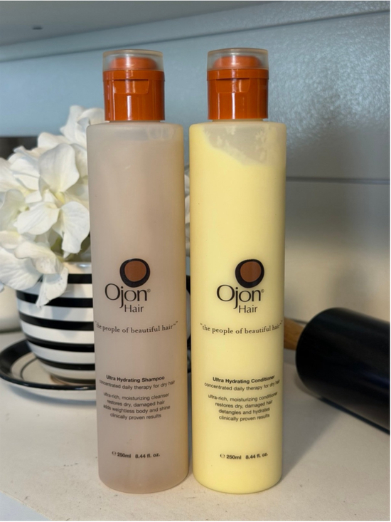 Ojon Other - New LARGE Ojon Hair HYDRATING THICKENING SHAMPOO & CONDITIONER Set 8.44 fl oz Ea